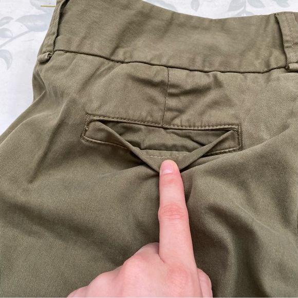 J. Crew Size 4 Olive Green Andie Pant - Picture 7 of 10